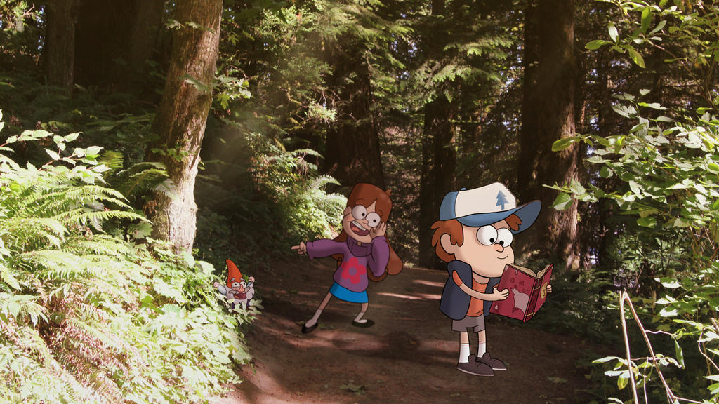 Gravity Falls In Real Life By LlamaVideos808 On DeviantArt gravity-falls-in-real-life-by-llamavideos808-on-deviantart