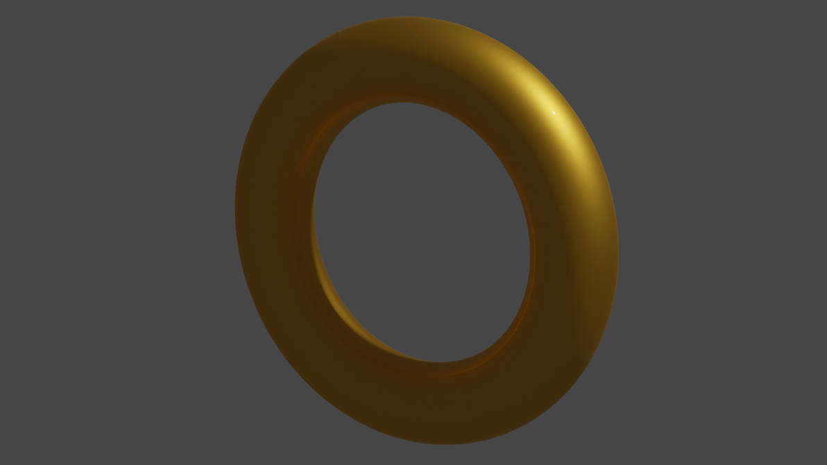 Sonic Ring Render by Isaiah3 on DeviantArt
