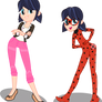 EQG Marinette and Ladybug