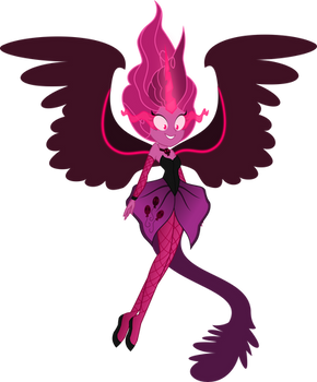 The true Queen Meanie ( Midnight Pinkie Pie )