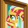 Princess Portrait Sunset Shimmer