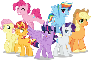 The Male Mane 7