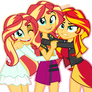 Sunset Shimmer Day - Triple Shim