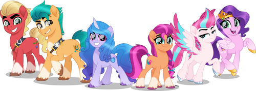 MLP Mane 5 + Sprout