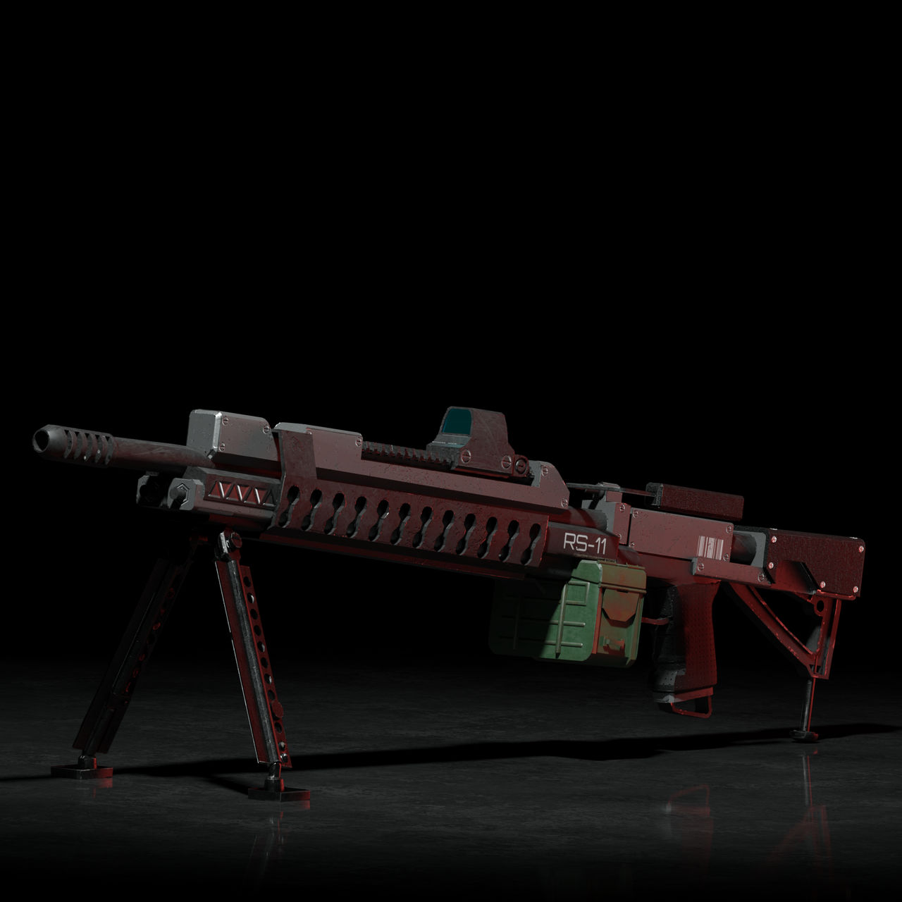 Red Machine Gun Machine Gun Red Pixiv Download Scorpion Crimson Blade Moefication Gia