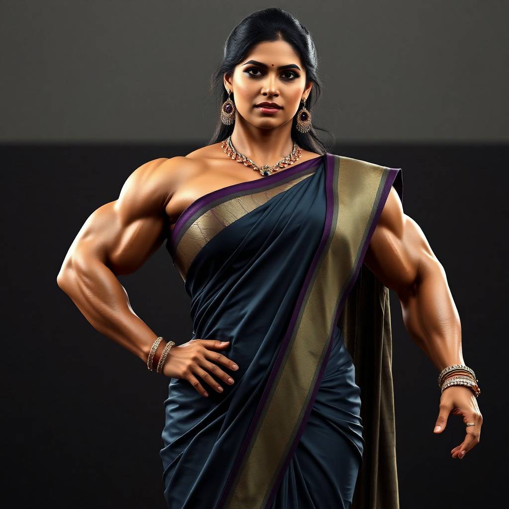 Muscular wife