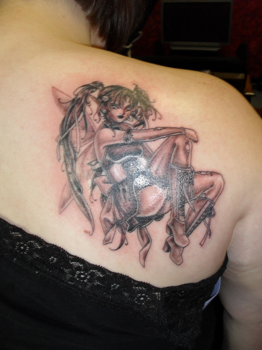 Gothic Fairy tattoo