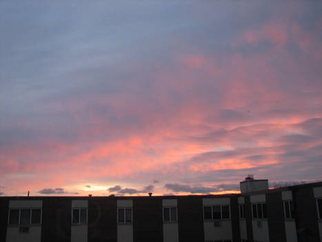 Pretty Colors above Apartment