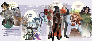 COMMISSIONS OPEN!