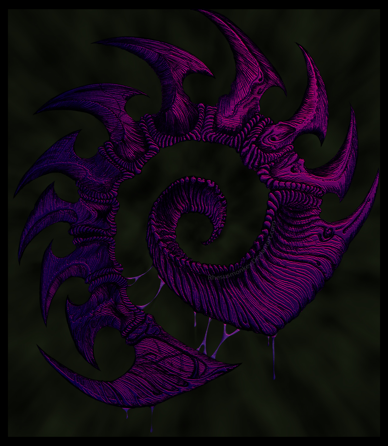 Starcraft 2 ZERG Logo