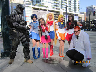 Sailor Scouts, Dextor and ODST