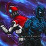 Kamen Rider Kabuto and Blue Beetle