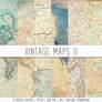 Vintage Maps Digital Paper