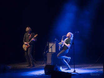 Mete Rasmusen and Thurston Moore