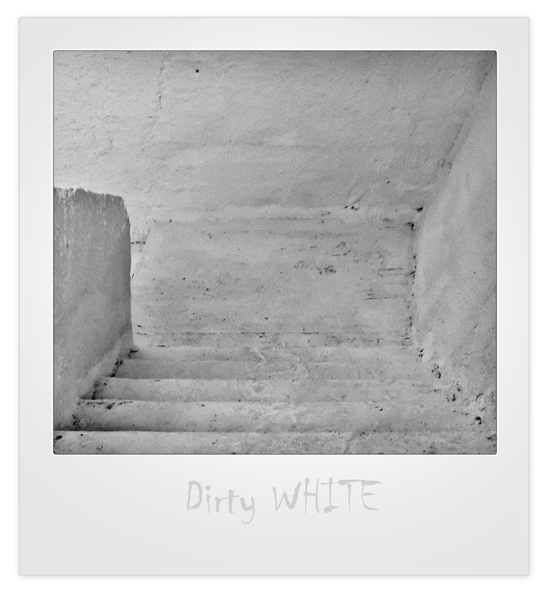 dirty white