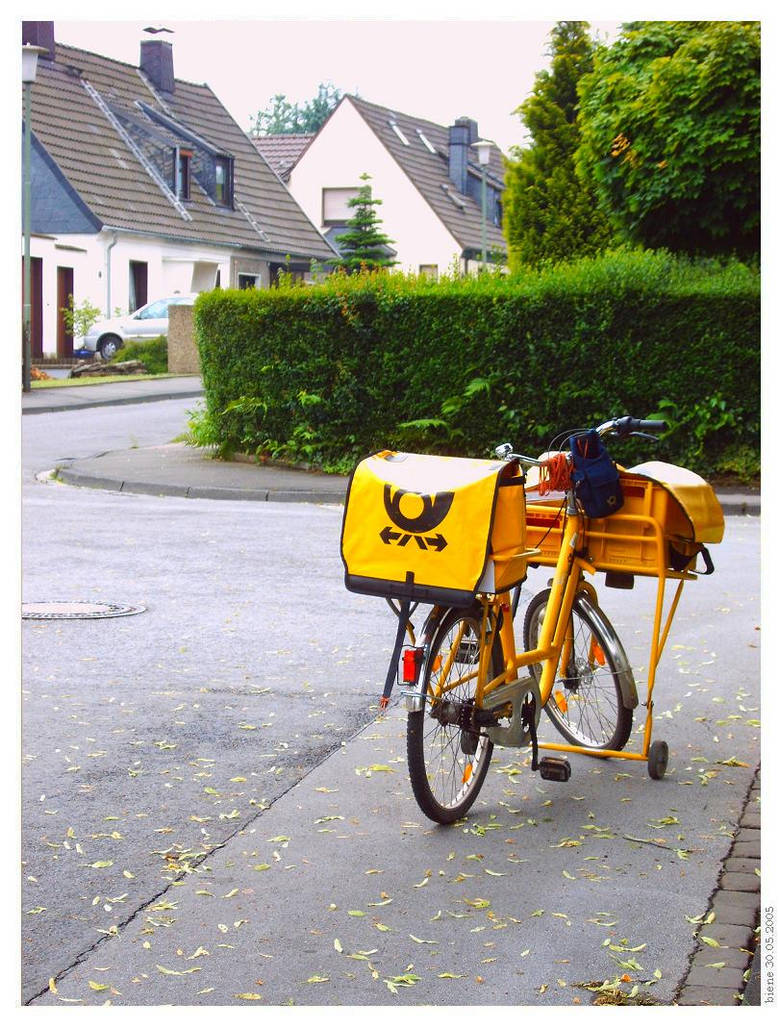 where is the postboy? 2 by biene on DeviantArt