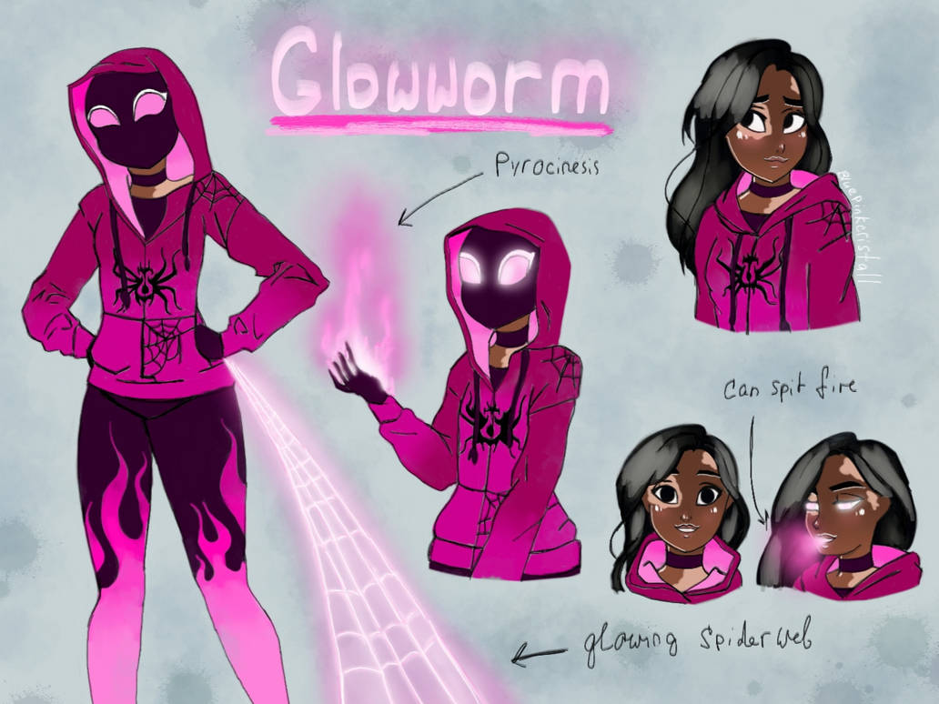 SpidermanInto the Spiderverse OC by Bluepinkcristall on DeviantArt