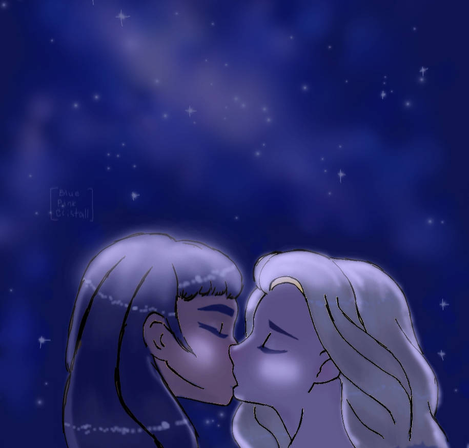 Elsa x Honeymaren by Bluepinkcristall on DeviantArt
