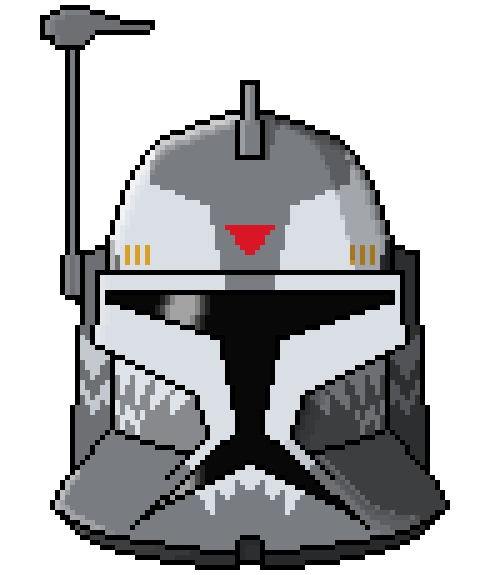 Commander wolffe hot sale phase 1 helmet