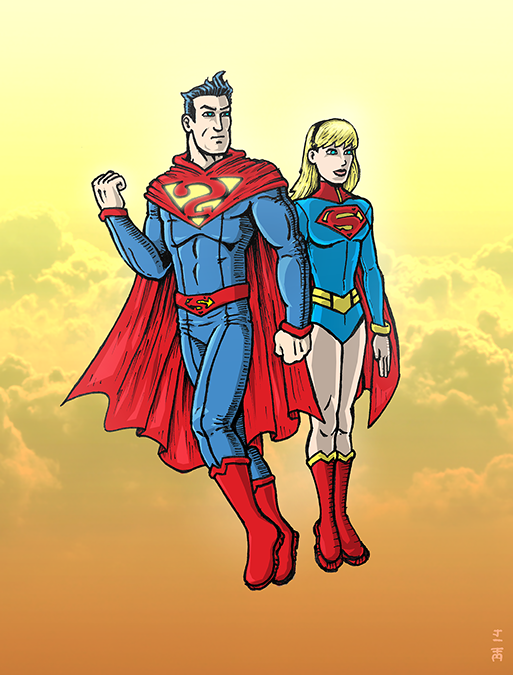 Jon-El and Zara Kal-El - Super Siblings