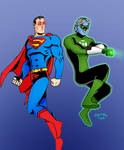 Superman and Green Lantern
