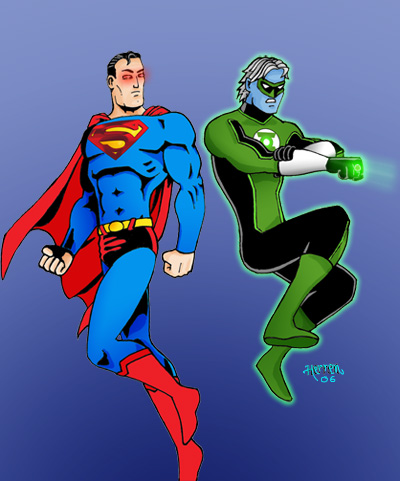 Superman and Green Lantern