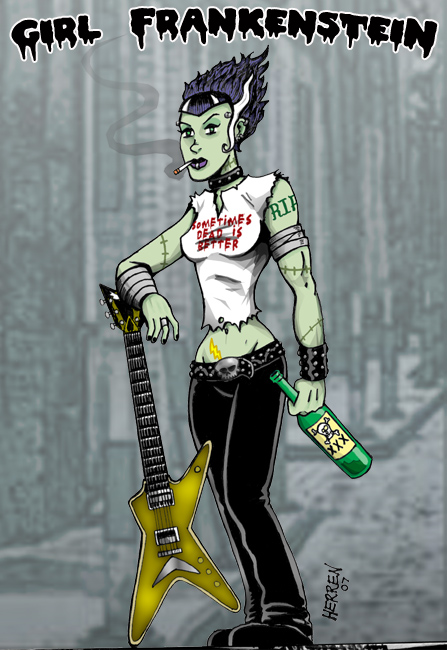 Girl Frankenstein