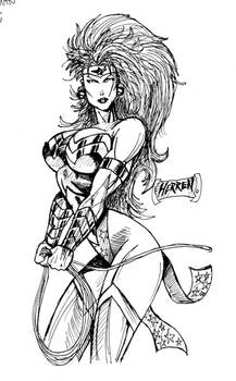 Wonder Woman - Liefeld style