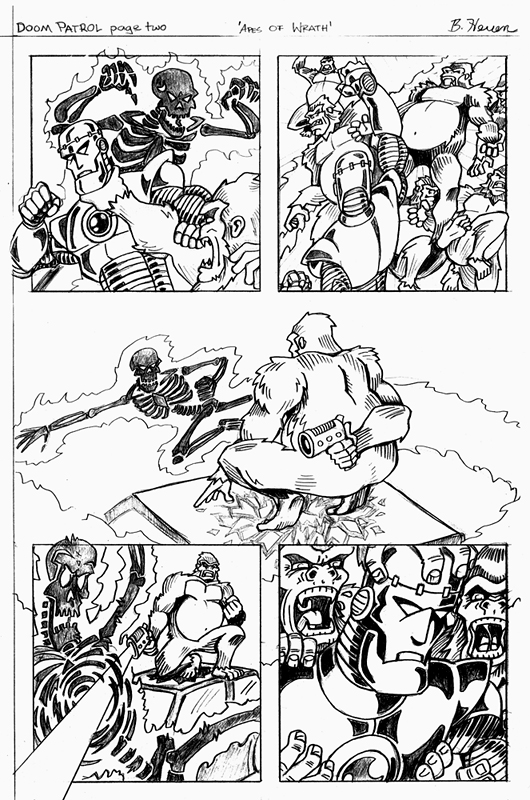 Doom Patrol Pg 2 -Portfolio 04