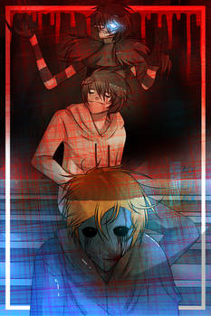 Laughing Jack,Jeff and Eyeless Jack