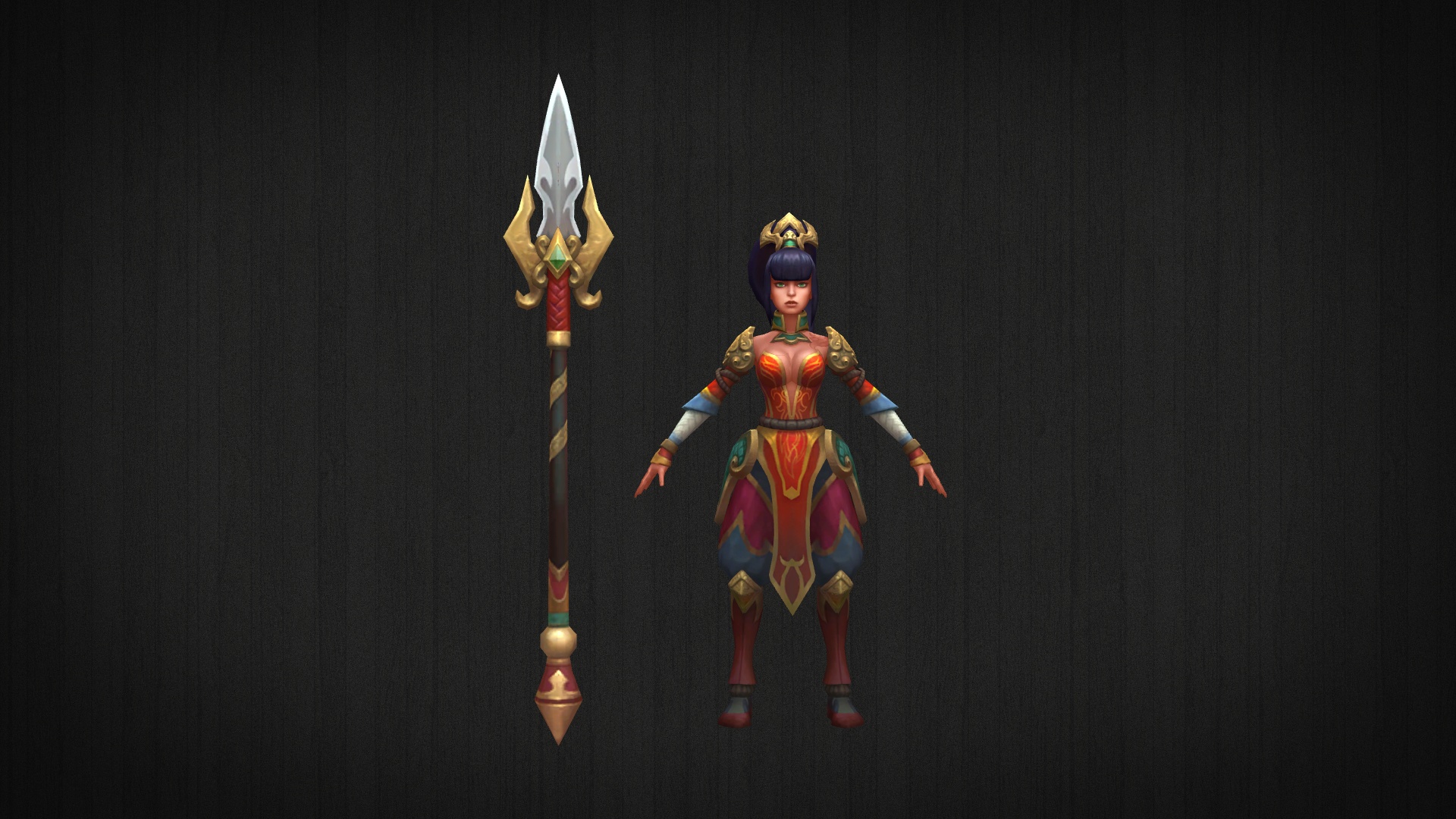 Nidalee Rework Nidalee League Of Legends Model