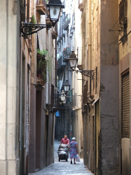 Sidestreets of Barecelona