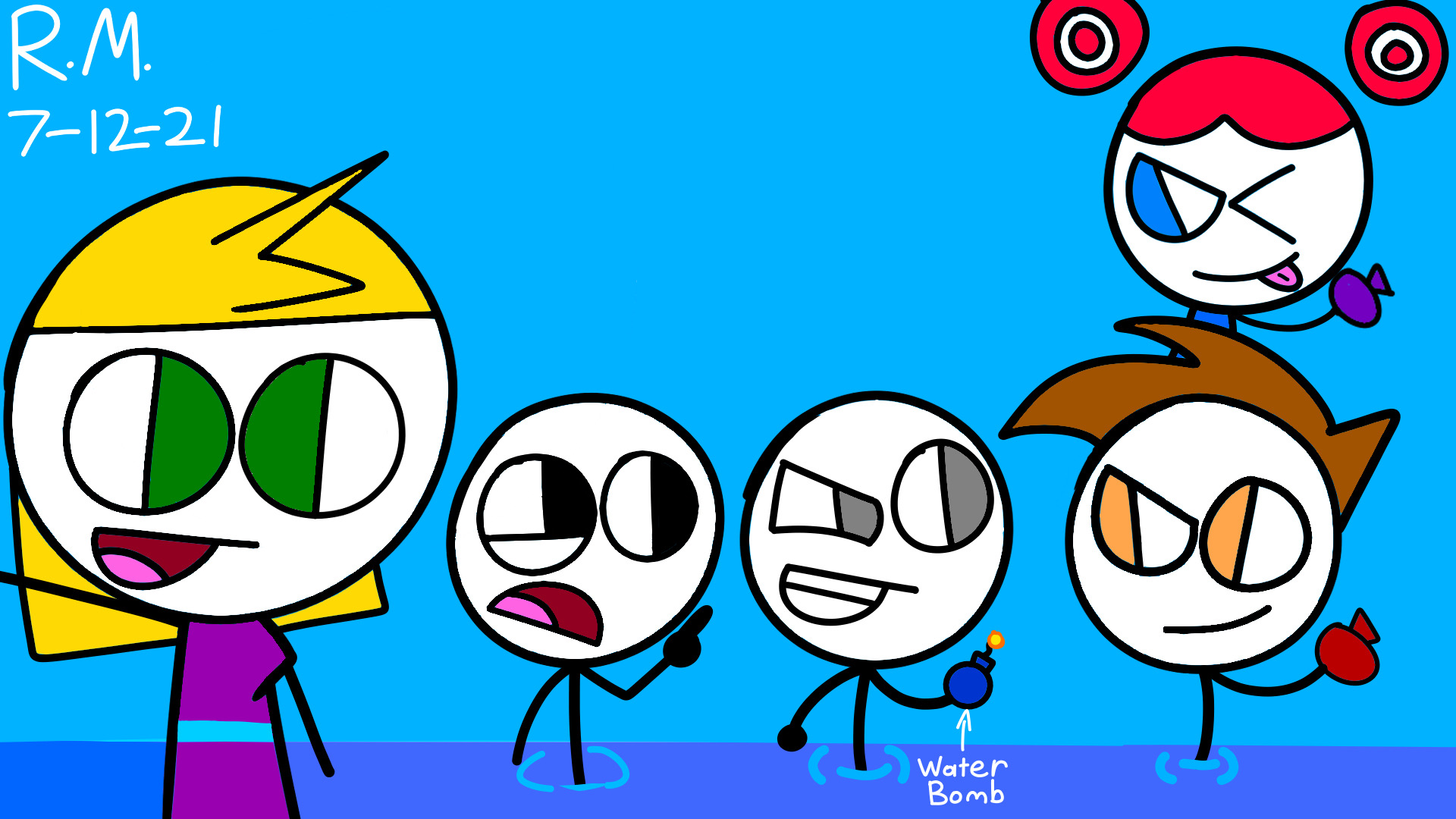 Stick-Riot: A Summer Photo by fizzyrizzDA on DeviantArt