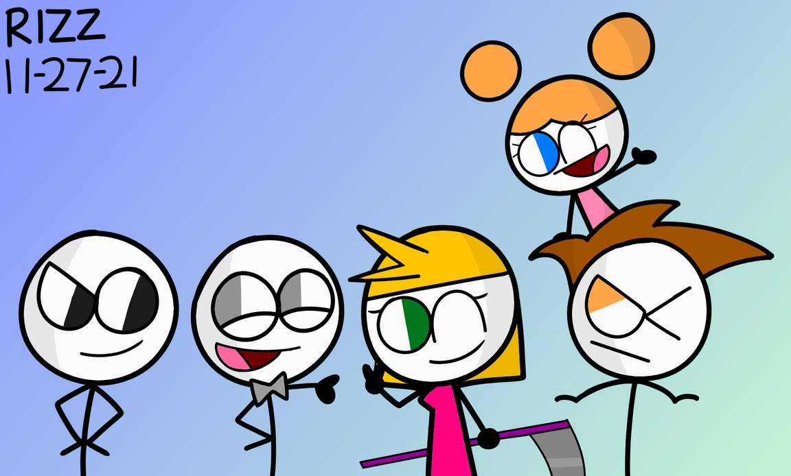 Stick-Riot Promo Art by fizzyrizzDA on DeviantArt