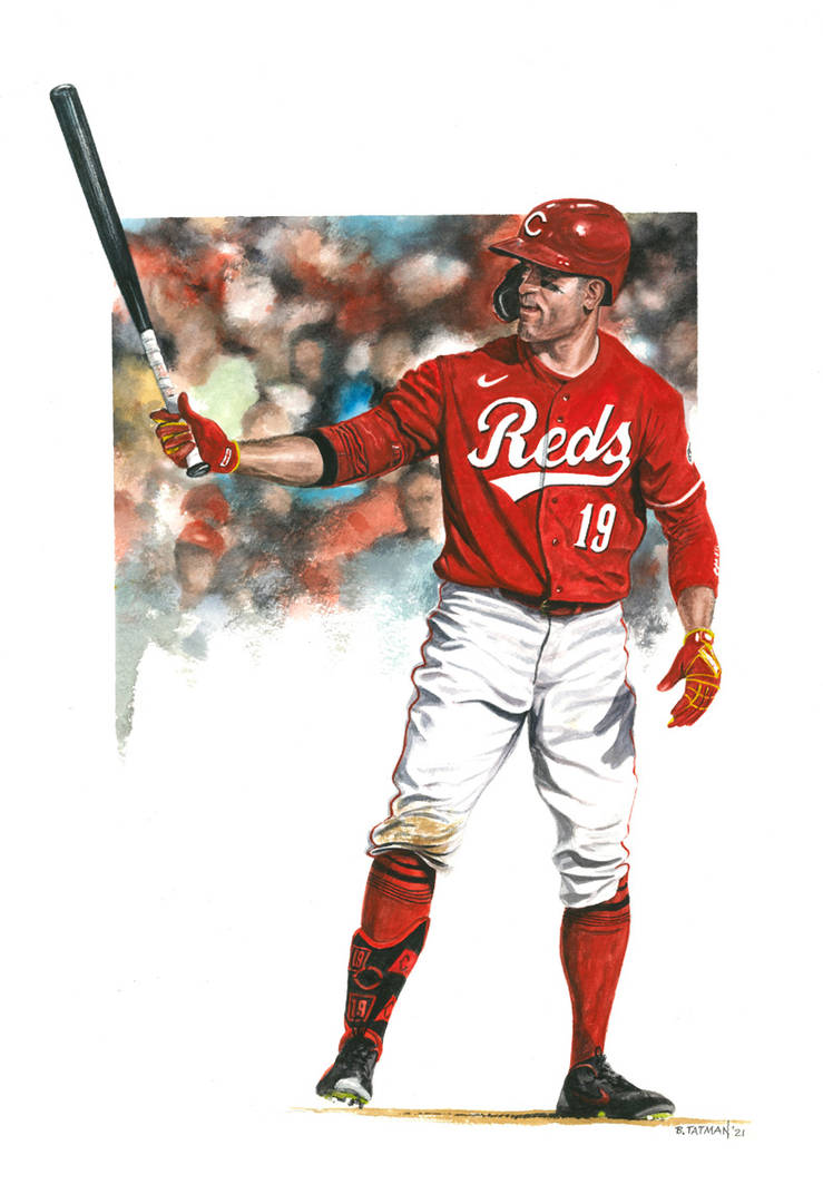 Joey Votto by ArtbyTat on DeviantArt