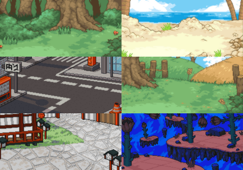 Pokemon Problem Background Pokemon Backgrounds battle by Ghha90 on DeviantArt