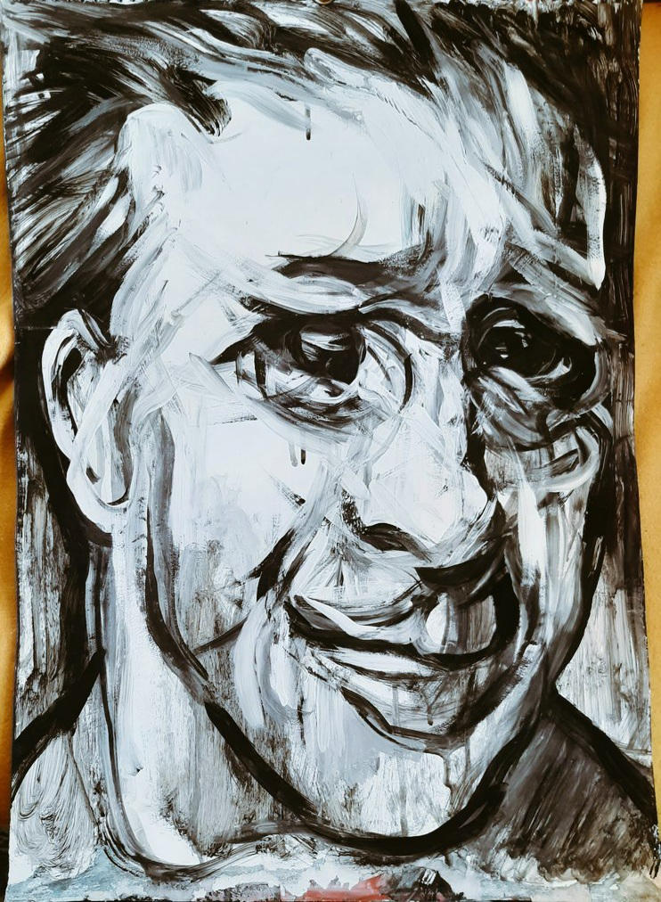 Mickey Rourke Sketch Mickey Rourke by PauKosowska on DeviantArt