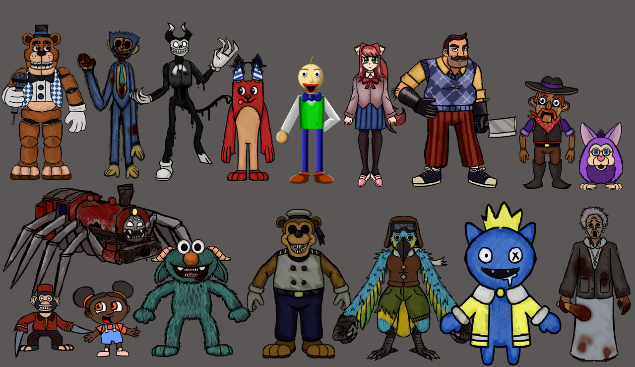 Mascot Horror: Redesigns and Retakes by ArtofWak on DeviantArt