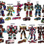 TRANSFORMERS: CYBERSTRIKERS (Autobot Set 1)