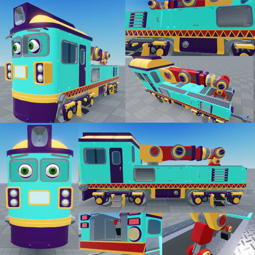 Chuggington | Rosa Redesign by ArtofWak on DeviantArt