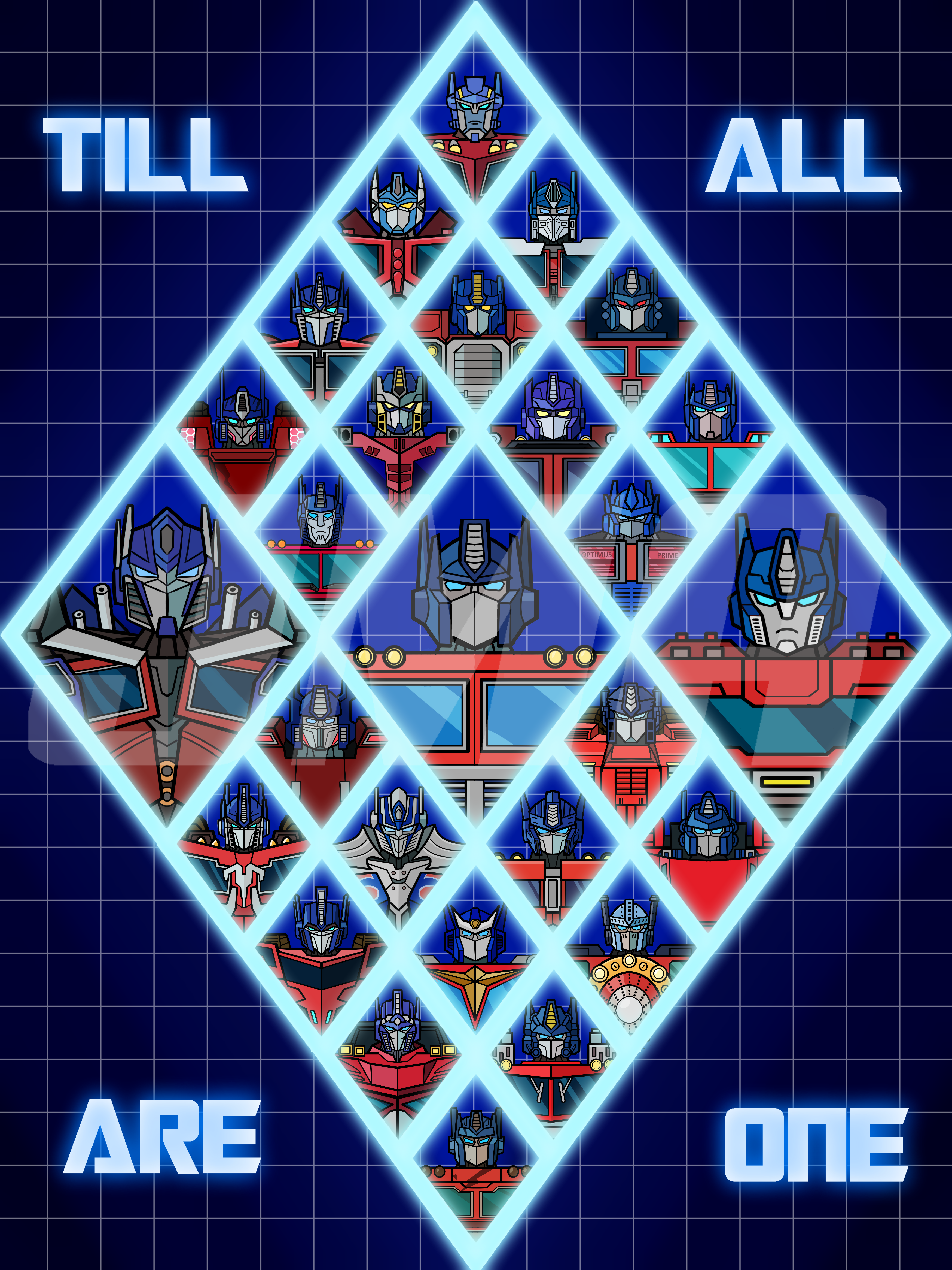 TILL ALL ARE ONE (Transformers Poster)