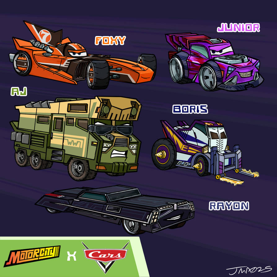 Deviantart Cars Disney's Motorcity X Cars (2) by ArtofWak on DeviantArt