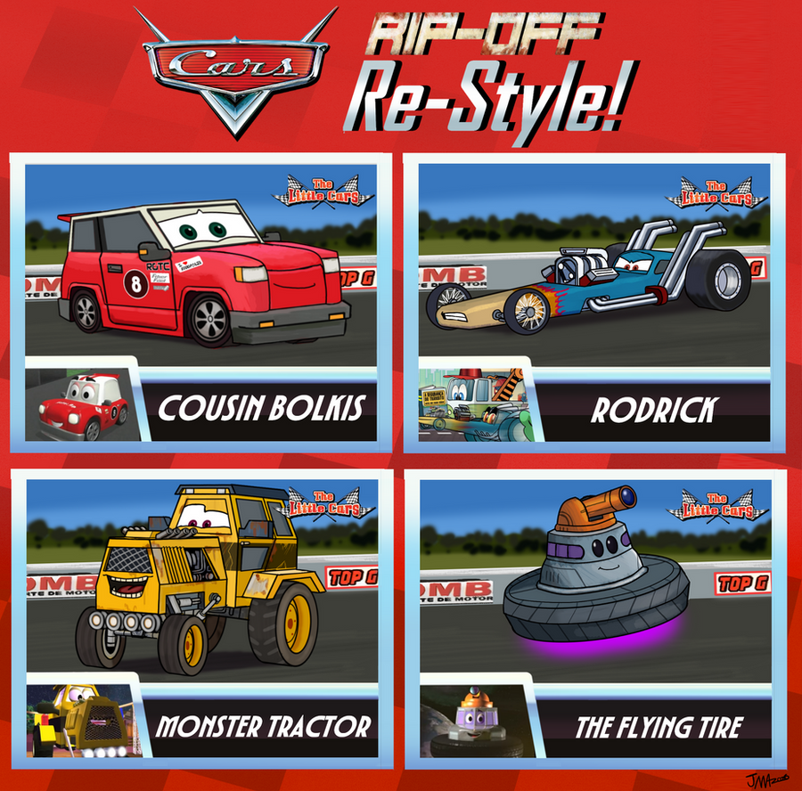 Cars Rip-Off Re-Style! (Part 9) by ArtofWak on DeviantArt