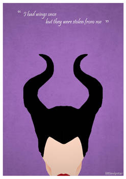 Malificent Minimalist Poster