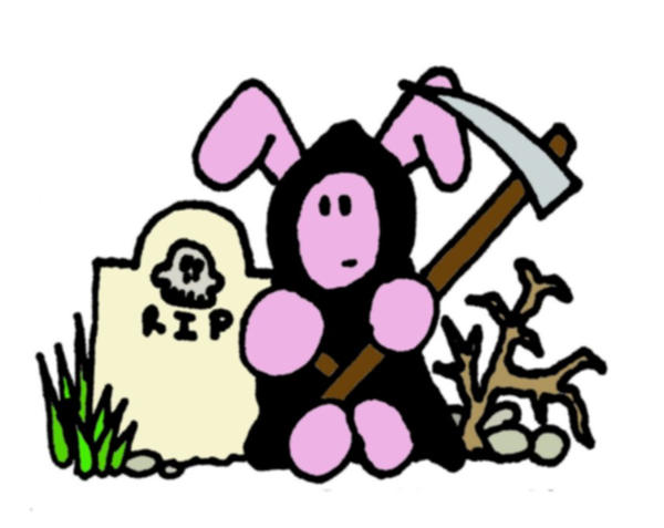 Grim Rabbit Old school Grim Rabbit by WendyW on DeviantArt