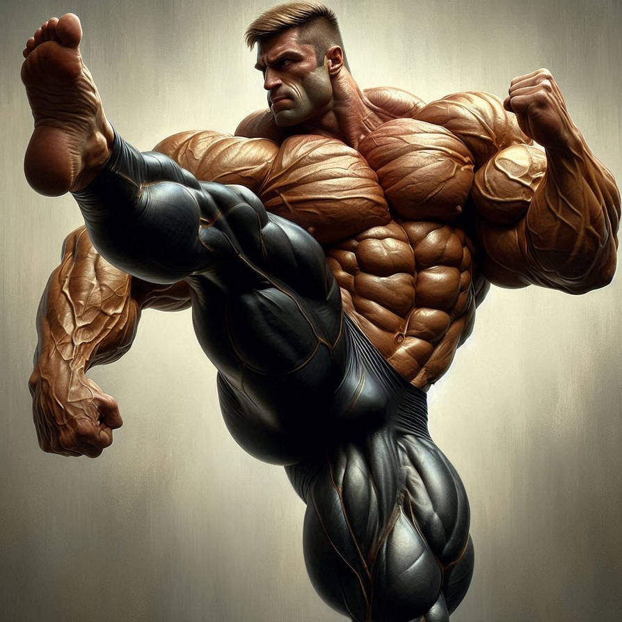 Deviantart Bodybuilder Therapy MUSCLES EN ACTION 59 (BONUS) by RVGRRR67 on DeviantArt