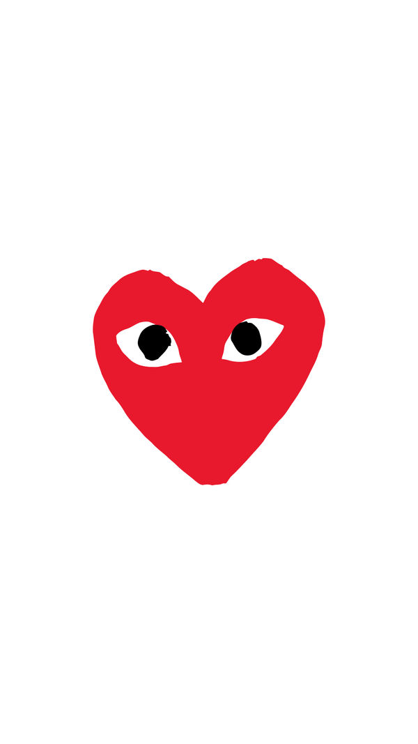 Comme De Garcon Logo Wallpaper White 1080x By Tdotwallpapers On