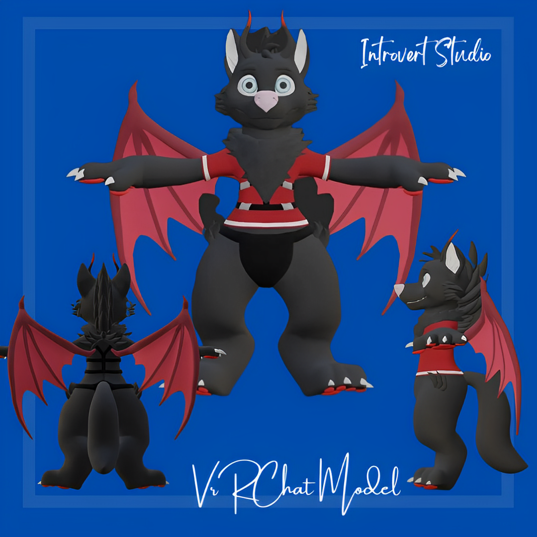 Bat VRChat Avatar Base