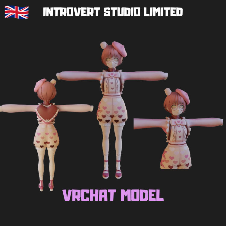 Vrchat Basic Model Deviantart Vrchat Model | Chillout VR, NEOS VR, and VRChat avatar ...