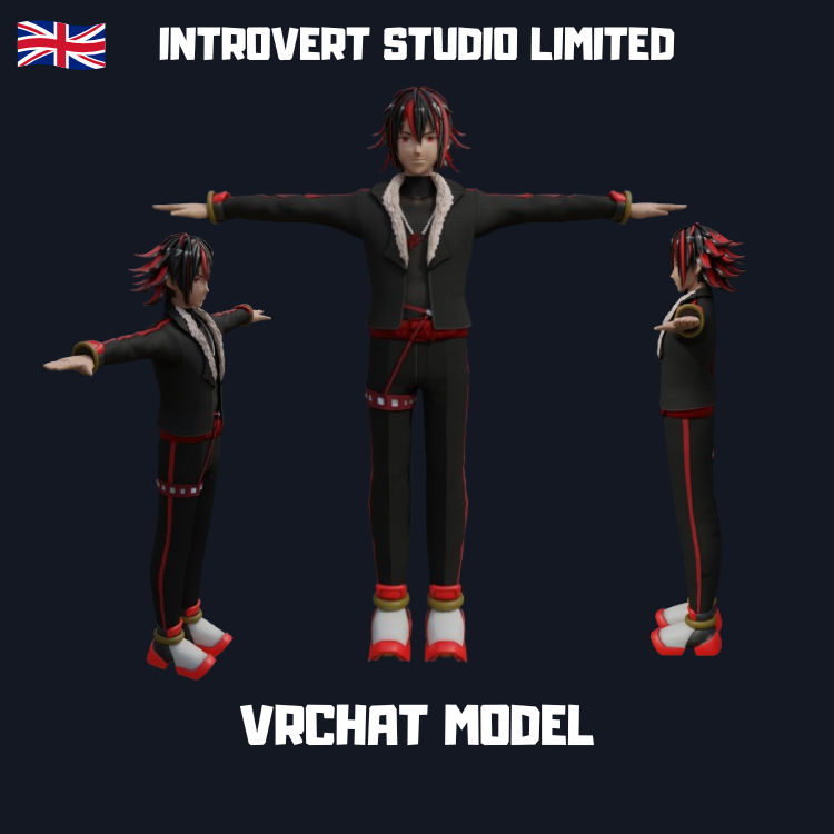 VRChat Model by IntrovertStudio on DeviantArt